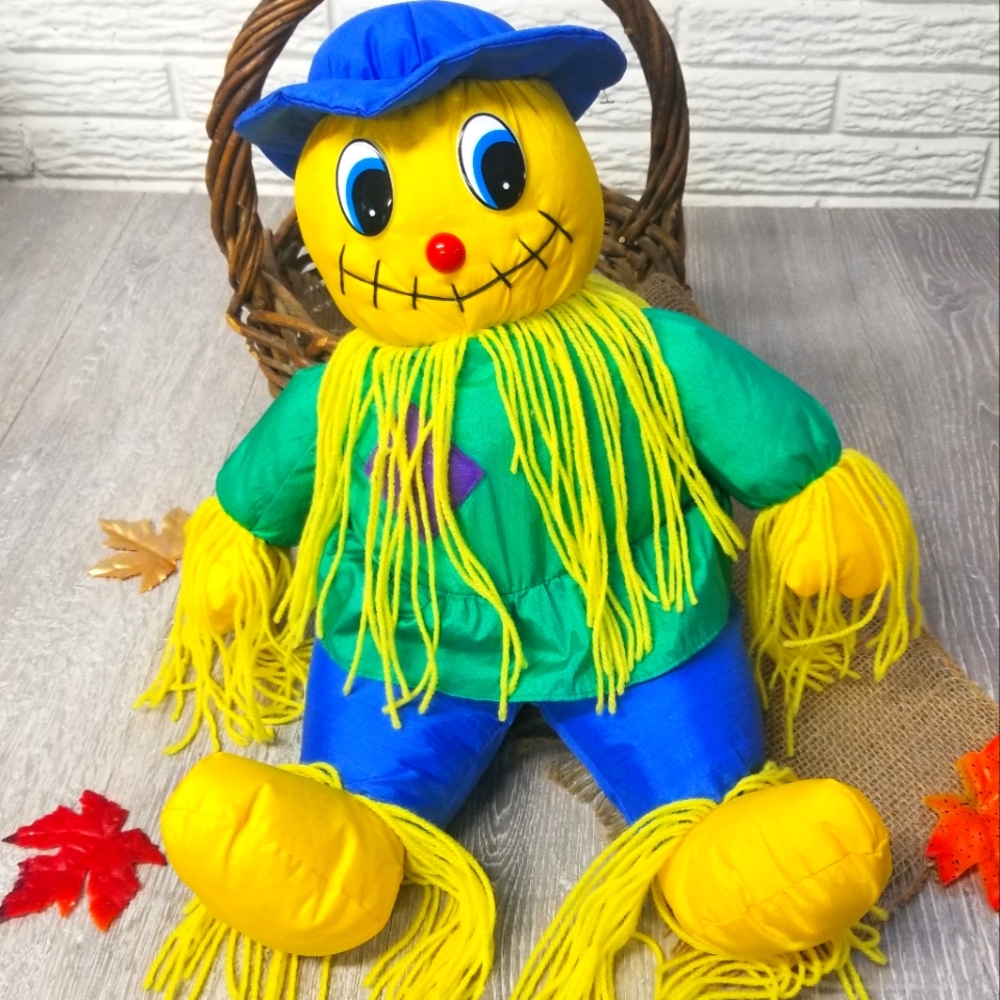 Nylon plush scarecrow (vintage)